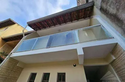 Sobrado com 4 dormitórios à venda, 286 m² por r$ 670.000,00 - jardim campo verde - mauá/sp