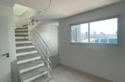 Cobertura com 2 dormitórios à venda, 83 m² por r$ 590.000,00 - jardim pedroso - mauá/sp