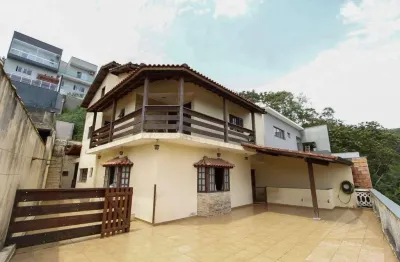 Sobrado com 4 dormitórios à venda, 378 m² - jardim pastoril - ribeirão pires/sp