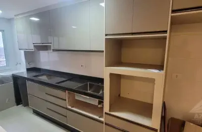 Apartamento com 3 dormitórios à venda, 77 m²  - vila bocaina - mauá/sp