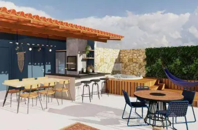 Cobertura com 3 dormitórios à venda, 160 m² por r$ 790.000,00 - vila bocaina - mauá/sp