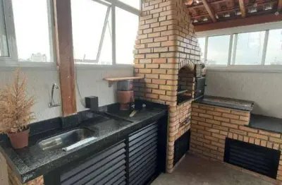 Cobertura com 2 dormitórios à venda, 130 m² por r$ 650.000,00 - jardim haydee - mauá/sp