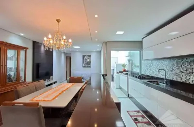 Apartamento garden com 2 dormitórios à venda, 70 m² por r$ 405.000,00 - parque são vicente - mauá/sp