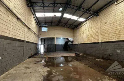 Galpão para alugar, 374 m² por r$ 7.500,00/mês - jardim sônia maria - mauá/sp