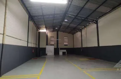 Galpão para alugar, 374 m² por r$ 7.500,00/mês - vila carlina - mauá/sp