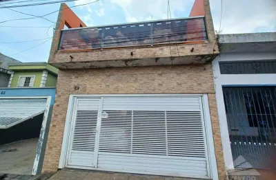 Sobrado com 3 dormitórios à venda, 249 m² por r$ 580.000,00 - jardim carla - santo andré/sp