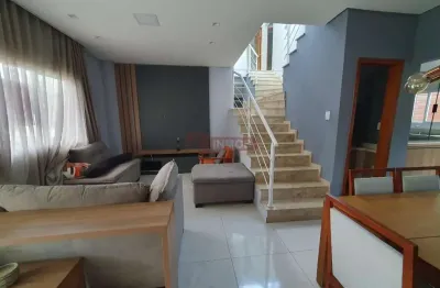Condomínio contemporâneo - casa (sobrado) mobiliada para venda com 3 quartos - taubaté/sp