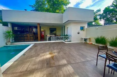 Condomínio morada do visconde - casa à venda com 4 suítes , área gourmet com churrasqueira e piscina - tremembé/sp.