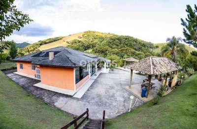 Chácara com 3 dormitórios à venda, 34000 m² por r$ 1.500,000,00 - itapeva - paraibuna/sp