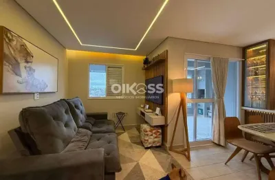 Apartamento com 2 dormitórios à venda, 74 m² por r$ 770.000,00 - jardim paraíso - são josé dos campos/sp