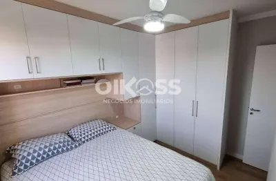 Apartamento com 2 dormitórios à venda, 50 m² por r$ 371.000,00 - conjunto residencial flamboyant - são josé dos campos/sp