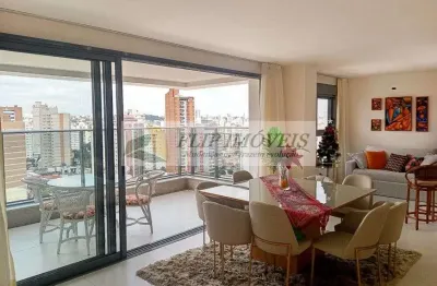 Magnífico apartamento para venda com 115 m², andar alto, com 2 suítes no cambuí - campinas - sp