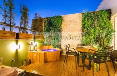 Cobertura duplex mobilhad para venda com 108 metros quadrados com 1 quarto em cambuí - campinas - sp