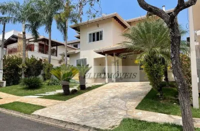 Linda casa no condomínio terras do caribe com 330 m² com 4 quartos, 4 vagas - valinhos - sp