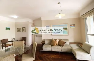 Apartamento mobilhado para venda 98 m² com 2 quartos e 2 vagas no miolo do cambuí - campinas - sp