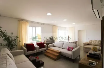 Apartamento mobilhado, alto padrão, com 213 m², 3 suítes e 4 vagas de garagem cambuí - campinas – sp