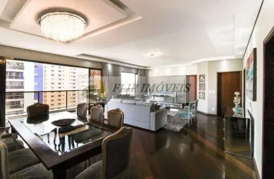 Lindo apartamento para venda com 235 m² com 4 quartos, 3 garagens no miolo cambuí - campinas - sp