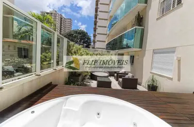 Apartamento Garden para venda com 236 m², 4 dormitórios e 5 vagas no miolo do Cambuí - Campinas - SP