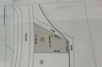 Terreno à venda, 542 m² ,26 metros de frentepor R$ 550.000 - Condomínio Alphaville Castello Itú - Itu/SP