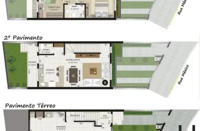 * ÙLITMA UNIDADE! * Sobrado 3 dormitórios no Bairro Jardim América