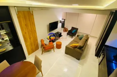 Apartamento para venda em santana de parnaíba, tambore, 1 dormitório, 1 suíte, 2 banheiros, 1 vaga