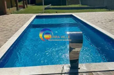 Chácara para venda em araçariguama, centro, 2 dormitórios, 1 suíte, 2 banheiros