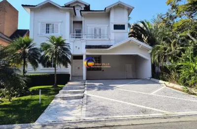 Casa alto padrão para locação em santana de parnaíba, alphaville, 5 dormitórios, 4 suítes, 1 banheiro, 4 vagas