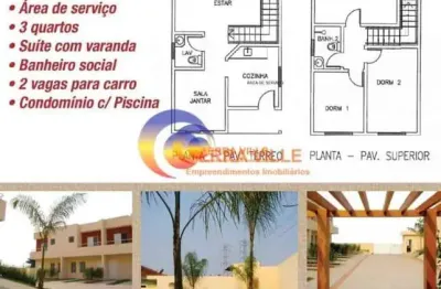 Casa em condomínio para venda em santana de parnaíba, jardim professor benoá, 3 dormitórios, 1 suíte, 1 banheiro