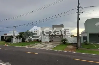 Casa de luxo com 3 suites em condominio fechado jardim solar do bosque