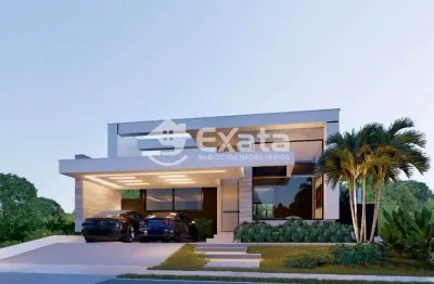 Casa terrea de luxo em condominio no green valley - votorantim