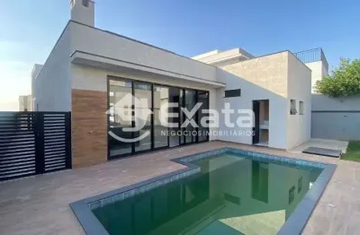 Casa terrea nova com 244,78 m2 com 03 quartos sendo suites no condominio alphaville 4 em votorantim/sp!