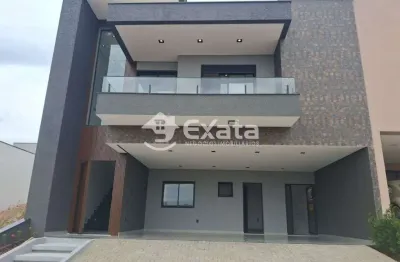 Maravilhosa casa de alto padrao a venda no condominio jardim residencial pampulha, sorocaba/sp.