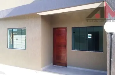 Oportunidade de casa linear em condomínio 2 quartos com área gourmet privativa - chácara mariléa