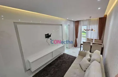 Apartamento Semi - Mobiliado com 2 dormitórios à venda, 52 m² por R$ 415.000 - Edifício Hill Alta Vista - Itatiba/SP