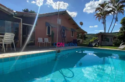 Chácara com 3 dormitórios à venda, 2005 m² por r$ 770.000,00 - terras de são sebastião - itatiba/sp