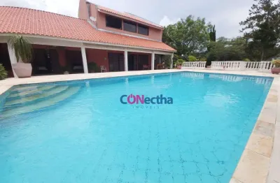 Chácara com 5 dormitórios à venda, 2000 m² por r$ 1.700.000,00 - condomínio capela do barreiro - itatiba/sp