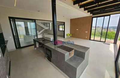 Casa com 3 dormitórios à venda, 343 m² por r$ 3.450.000,00 - condomínio reserva santa rosa - itatiba/sp