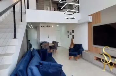 Apartamento/loft de um dormitório, dois banheiros,  em estreito, florianópolis/sc