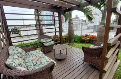 Apartamento  com dois dormitórios  com suíte e semi mobiliado  em campinas, são josé/sc
