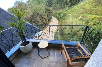 Fração de um apartamento de hotel totalmente mobiliado em campos do jordão para até 7 pessoas