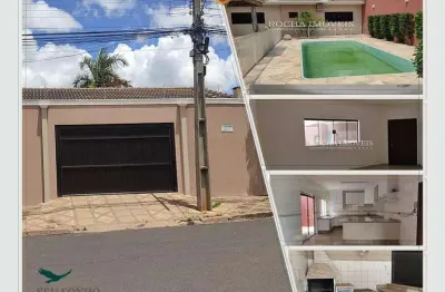 Casa para venda em presidente prudente, residencial florenza, 3 dormitórios, 1 suíte, 3 banheiros, 3 vagas