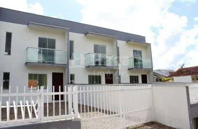 Sobrado geminado à venda no bairro aimoré em guabiruba/sc