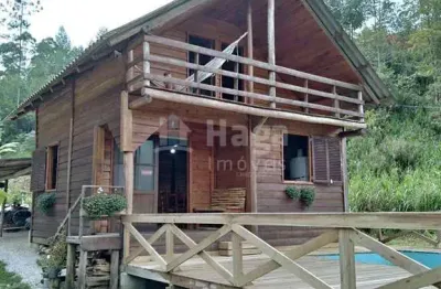 Chalé para locação no bairro lageado alto em guabiruba/sc