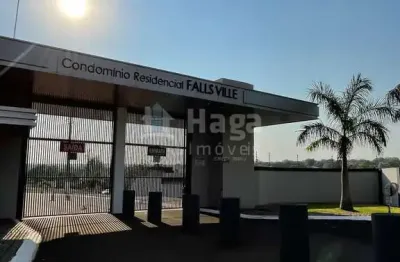 Terreno plano à venda em condomínio fechado no jardim claudia em foz de iguaçu/pr