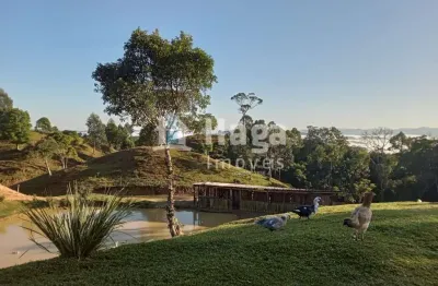 Chácara com casa mobiliada para alugar em botuverá/sc.