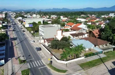 Terreno de esquina,  comercial, frente p av. celso ramos com 360m²