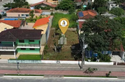 Terreno comercial,  360m² (12x30) frente avenida celso ramos!