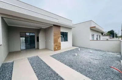Casa nova no bairro continental com 03 dormitórios (sendo 01 suíte)