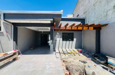 Casa nova com 03 dormitórios (sendo 01 suíte) - balneário são josé!