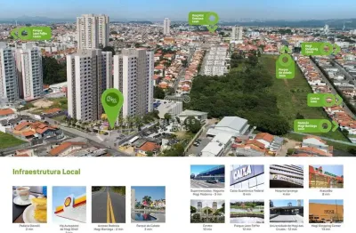 Apartamento em vila mogi moderno  -  mogi das cruzes